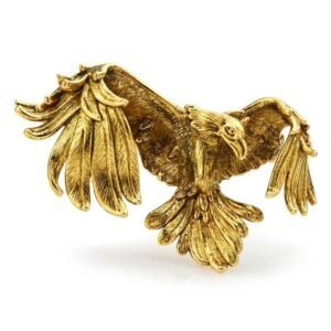 Broche Oiseau Aigle Souverain