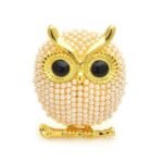 Broche Oiseau Curious Eyes