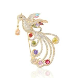 Broche Oiseau Phoenix Enchanteur