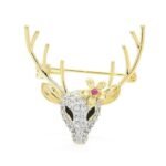 Broche Originale Bois de Cerf