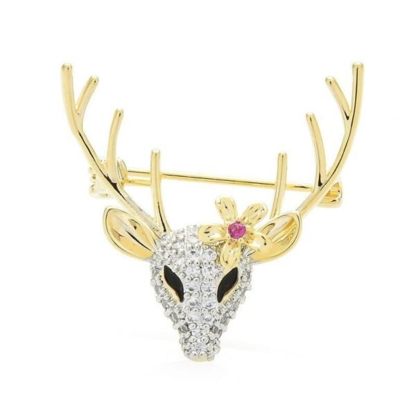 Broche Originale Bois de Cerf
