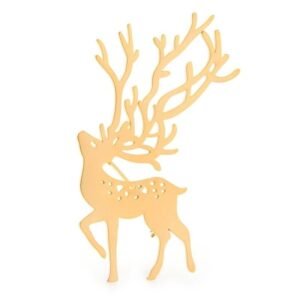 Broche Originale Cerf Métal