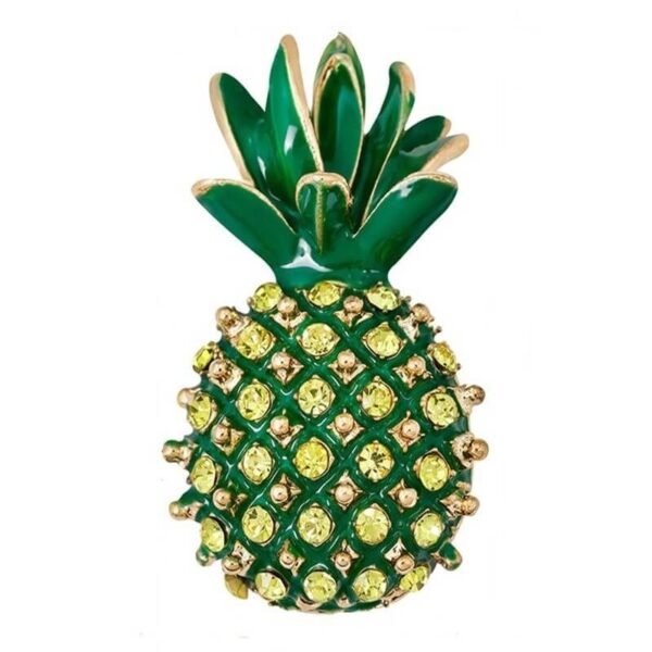 Broche Originale Strass'Ananas