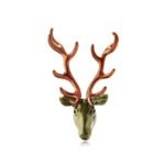 Broche Originale Tête de Cerf