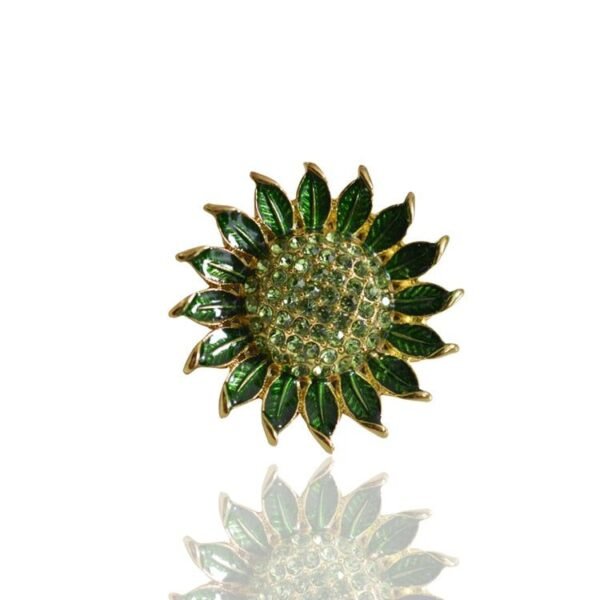 Broche Originale Tournesol