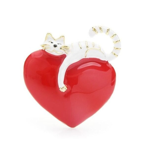 broche originale cœur farniente