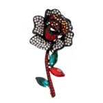 Broche Rose Pop Art