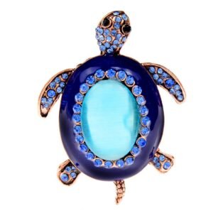 Broche Tortue O Marin