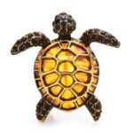 Broche Tortue Terres Chaudes