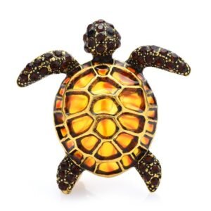 Broche Tortue Terres Chaudes