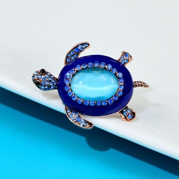 broche tortue marine artisanale