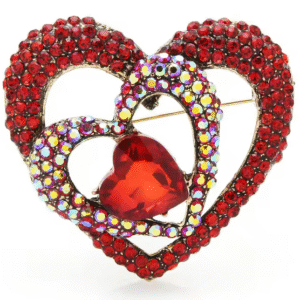 Broche Cœur Vintage