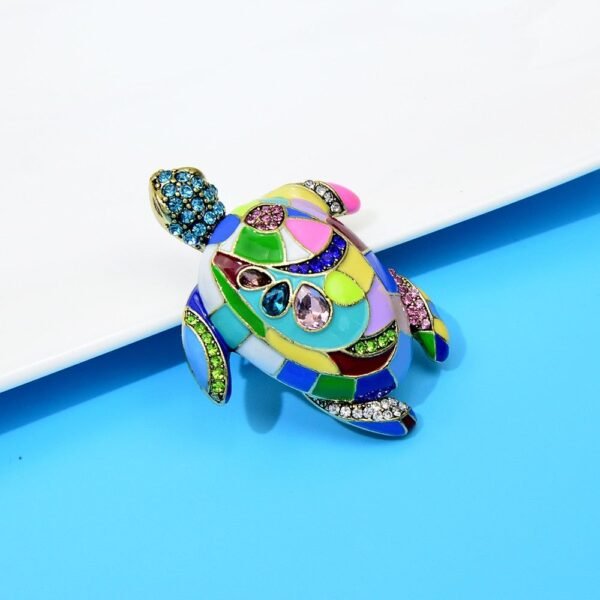 tortue décorative en mosaïque
