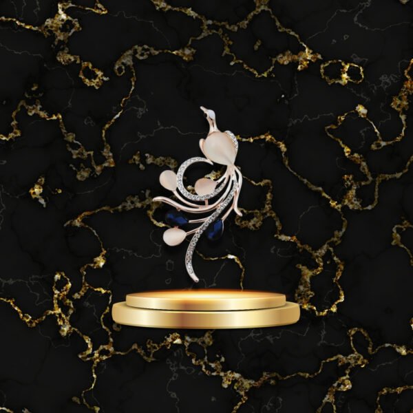 Bijou raffiné broche femme chic et moderne