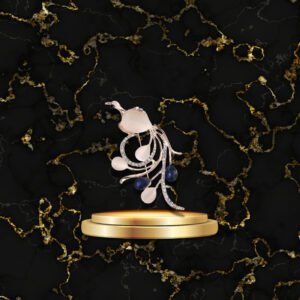 Accessoire mode broche scintillante inspiration nature