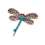 Broche Libellule Art Ancienne