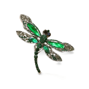 Broche Libellule Strass Art