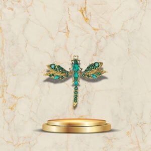 Broche Ancienne Libellule - Vue Détail sur le Design