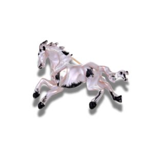 Broche En Forme De Cheval fond blanc 3