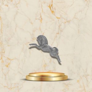 Broche Cheval De Course - Élégance équestre pour les passionnés