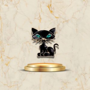 Accessoire bijou chat raffiné pour femme chic