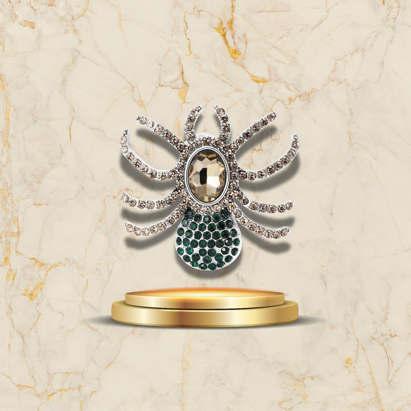 Broche araignée sophistiquée soirée et événement