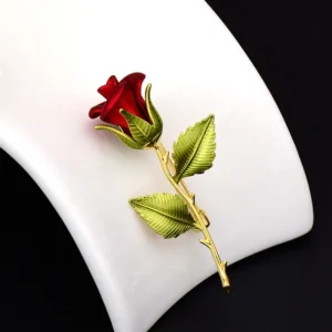 bijou fleur rose