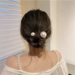 accessoire de coiffure perle