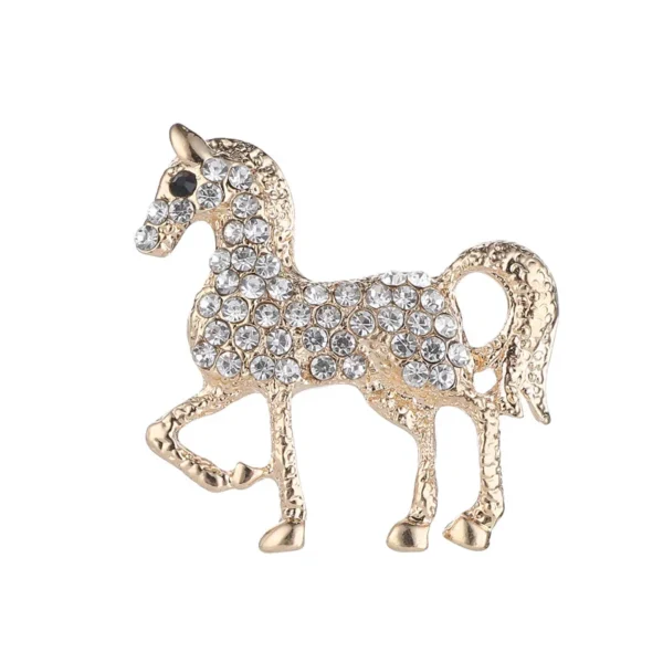 broche élégante thème équin