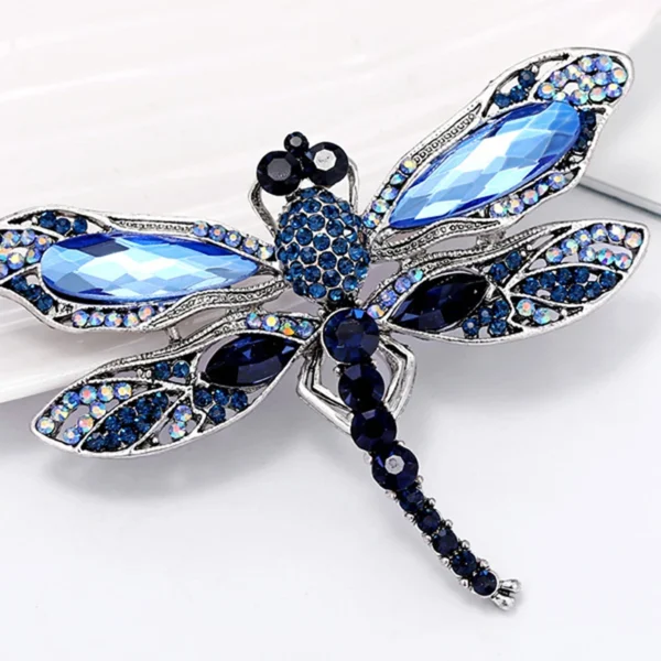 bijou fantaisie libellule bleue