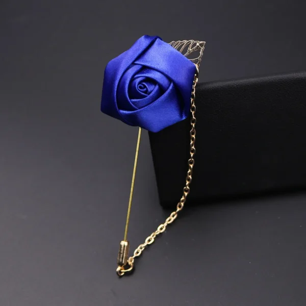 Broche Fleur Tissu Mariage Rose​ – Image 54