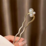 broche pour coiffure perle