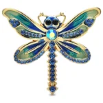 broche libellule art