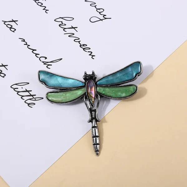 broche originale libellule
