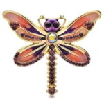 broche design libellule