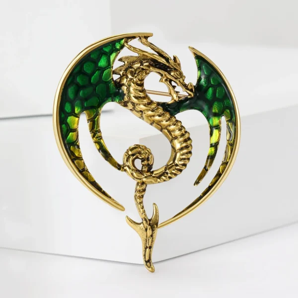 accessoire dragon vintage