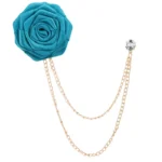 broche couture strass rose