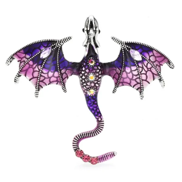 bijou en broche dragon