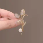 bijou strass rose