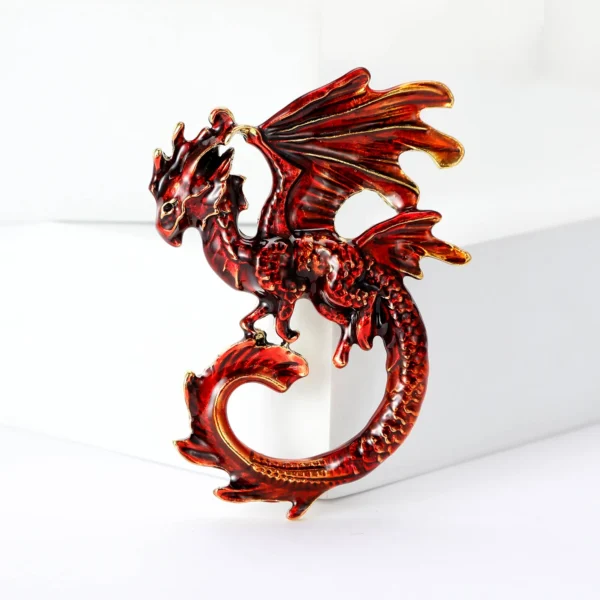 bijou dragon antique