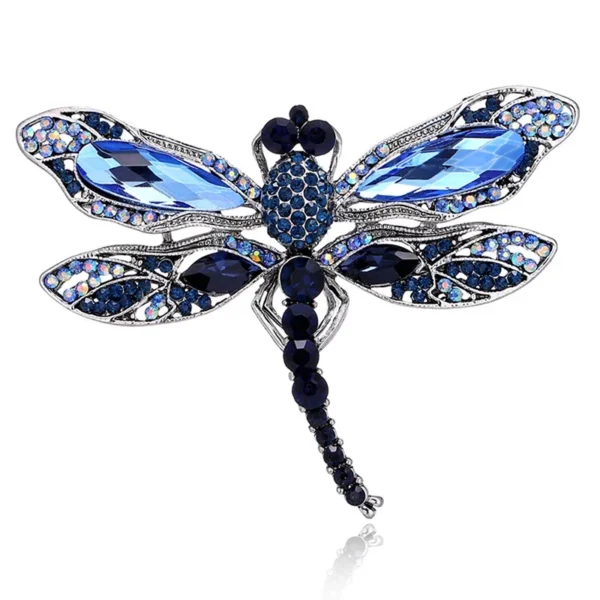 accessoire de mode libellule bleue