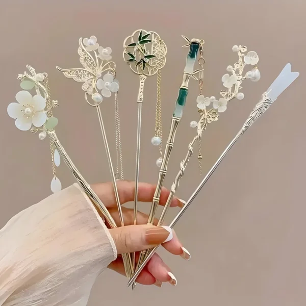 broche cheveux japonaise