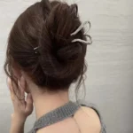 pin's coeur pour cheveux