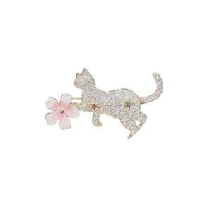 broche chat enfant