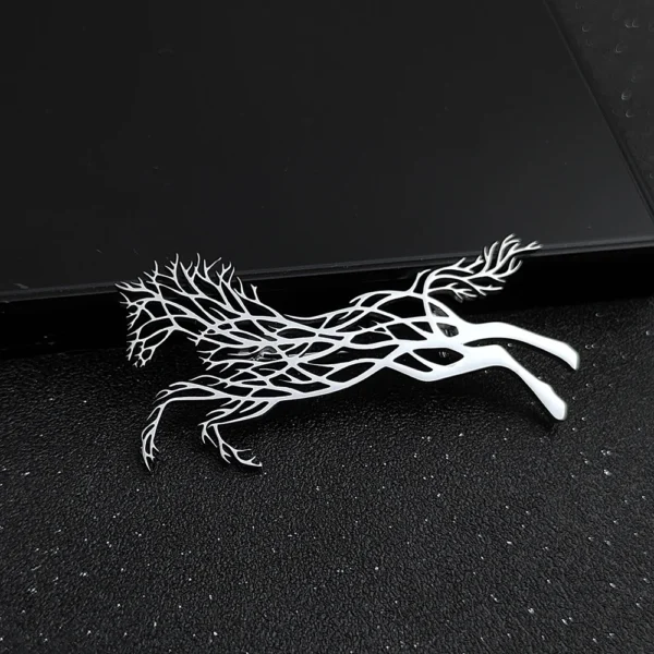 broche cheval arbre de vie