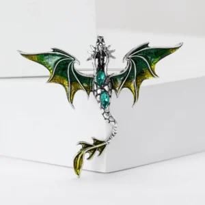 broche dragon nouveau style