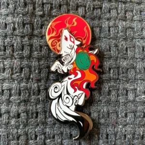 broche renard japonais
