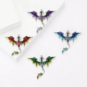 broche en forme de dragon nouveau style