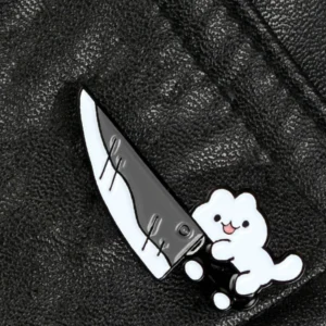 broche chat originale