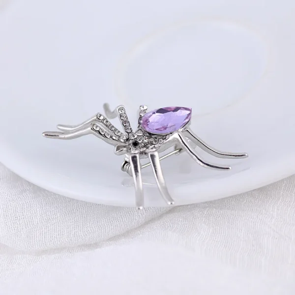 broche rétro araignée